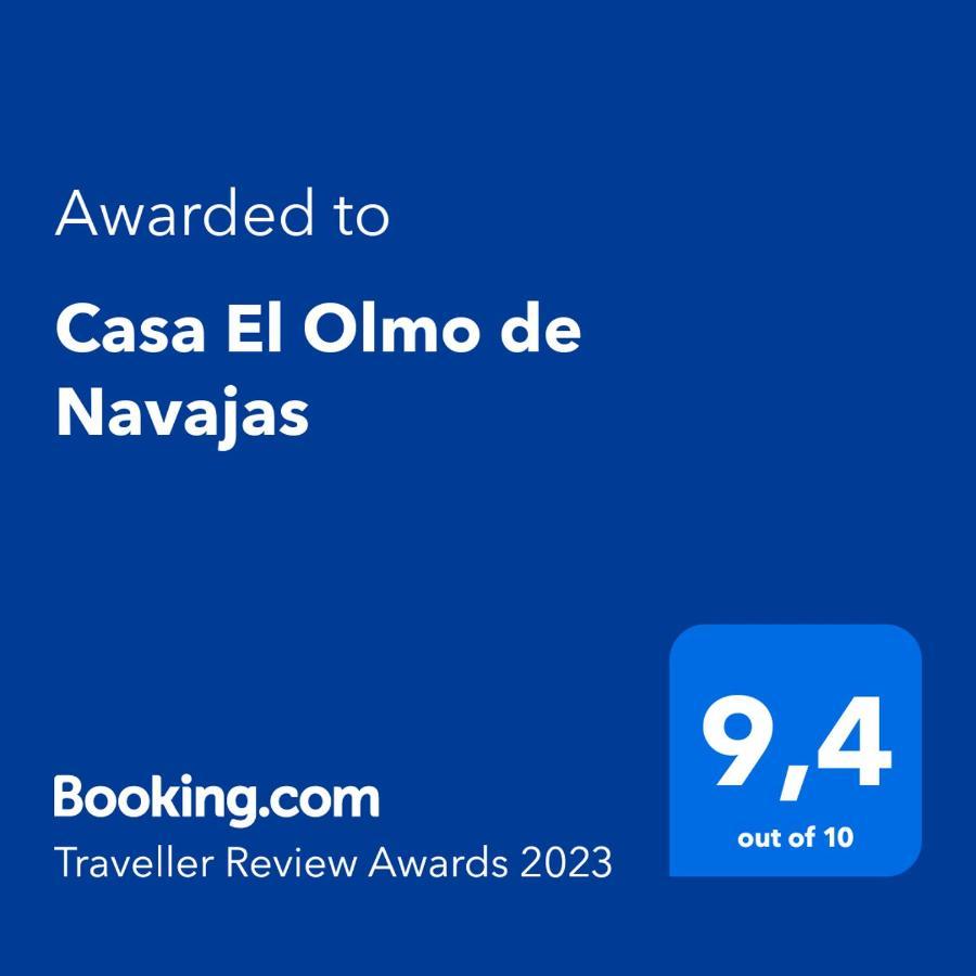 Casa El Olmo De Navajas别墅 外观 照片